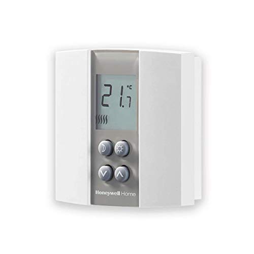 Honeywell Home T135C110AEU DT135 Thermostat Non programmable Digital Filaire DT135-Honeywell Home, Blanc